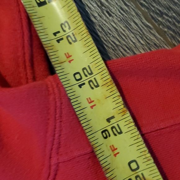 VINTAGE Triple Five Soul T5S Red Hoodie - Medium - Picture 11 of 14